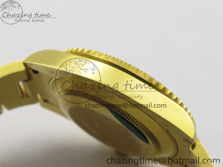 Wrapped YG 116610 Wrapped A2836 Edition ROF Submariner LV YG Green Bracelet on Best Dial 0422